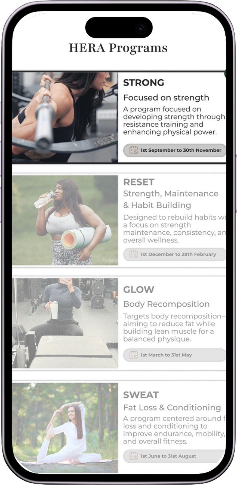 App mockup